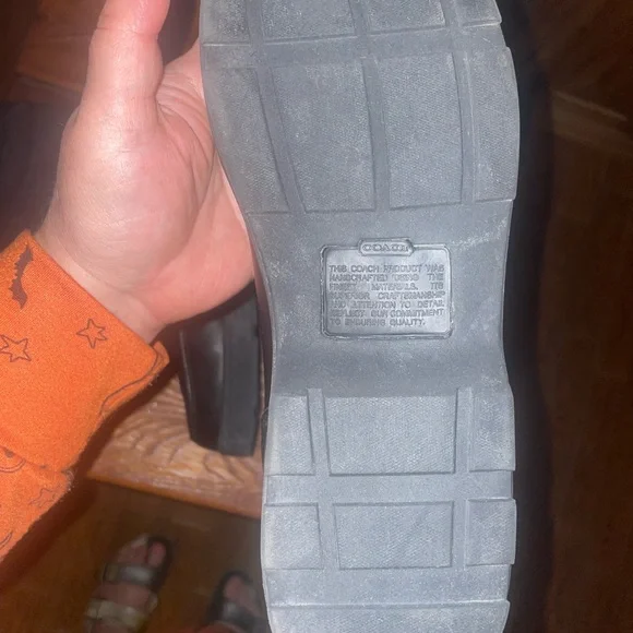 Coach Black Knee-High Boots - Picture 2 of 12